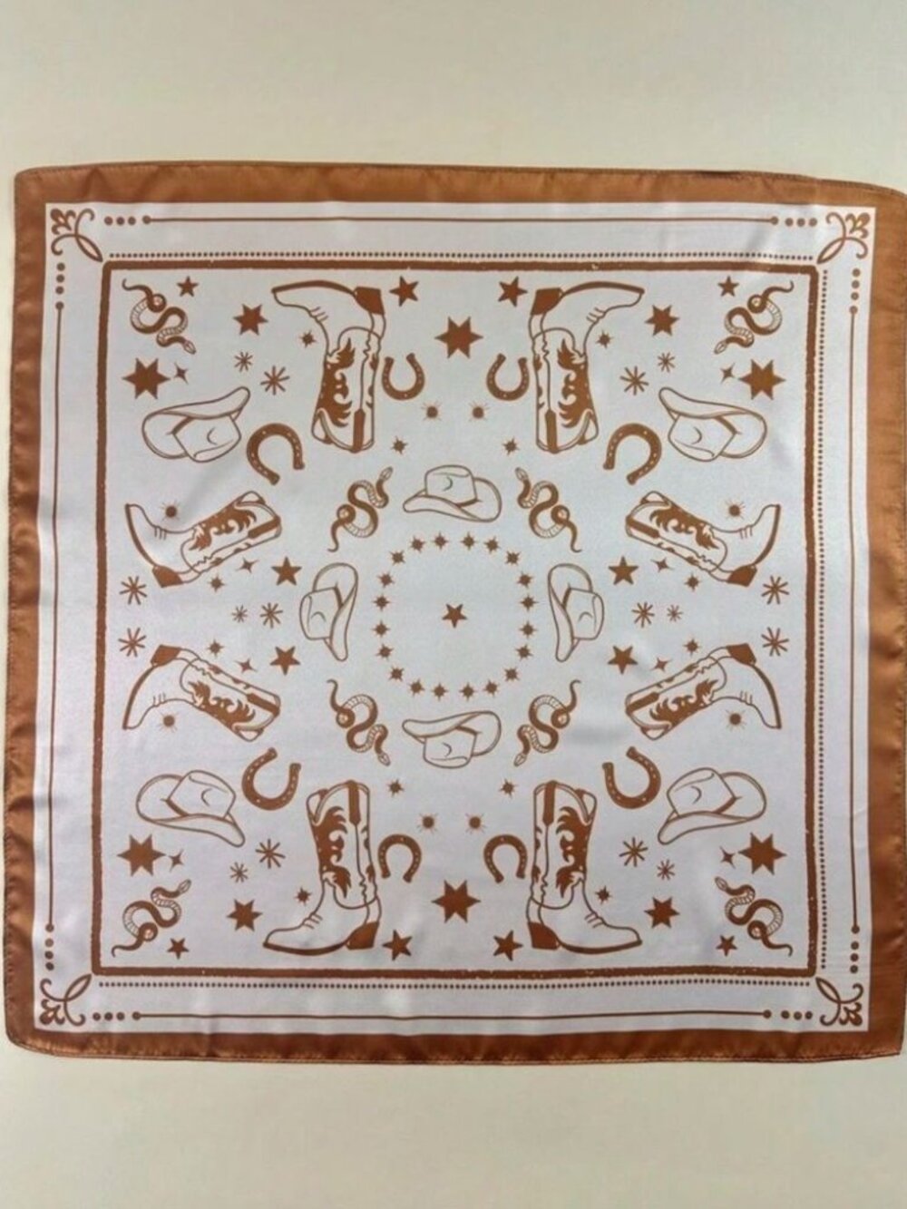 Bandanawith Western PrintH12